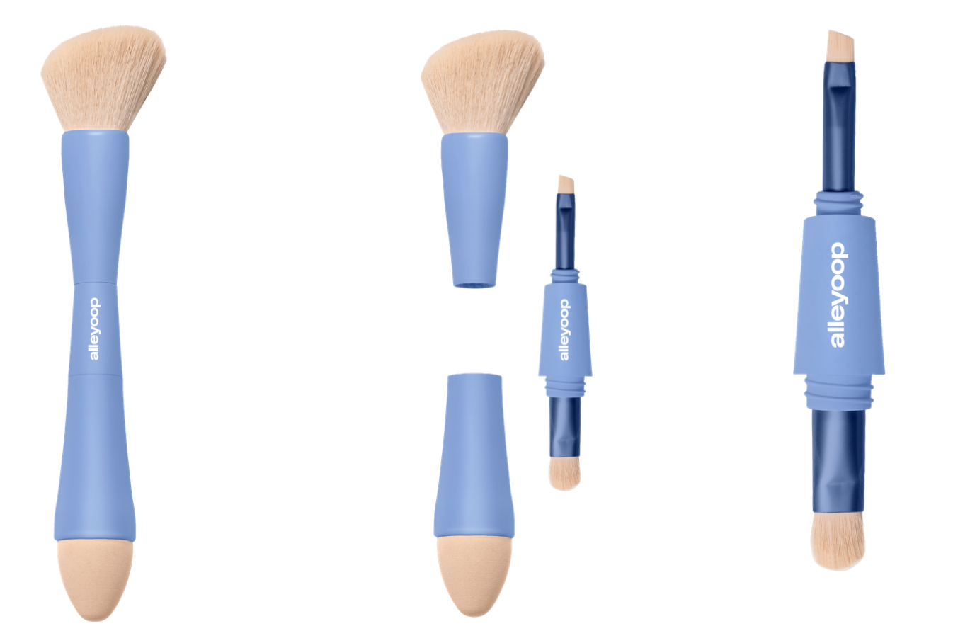 Multi-Tasker - 4-in-1 Makeup Brushes