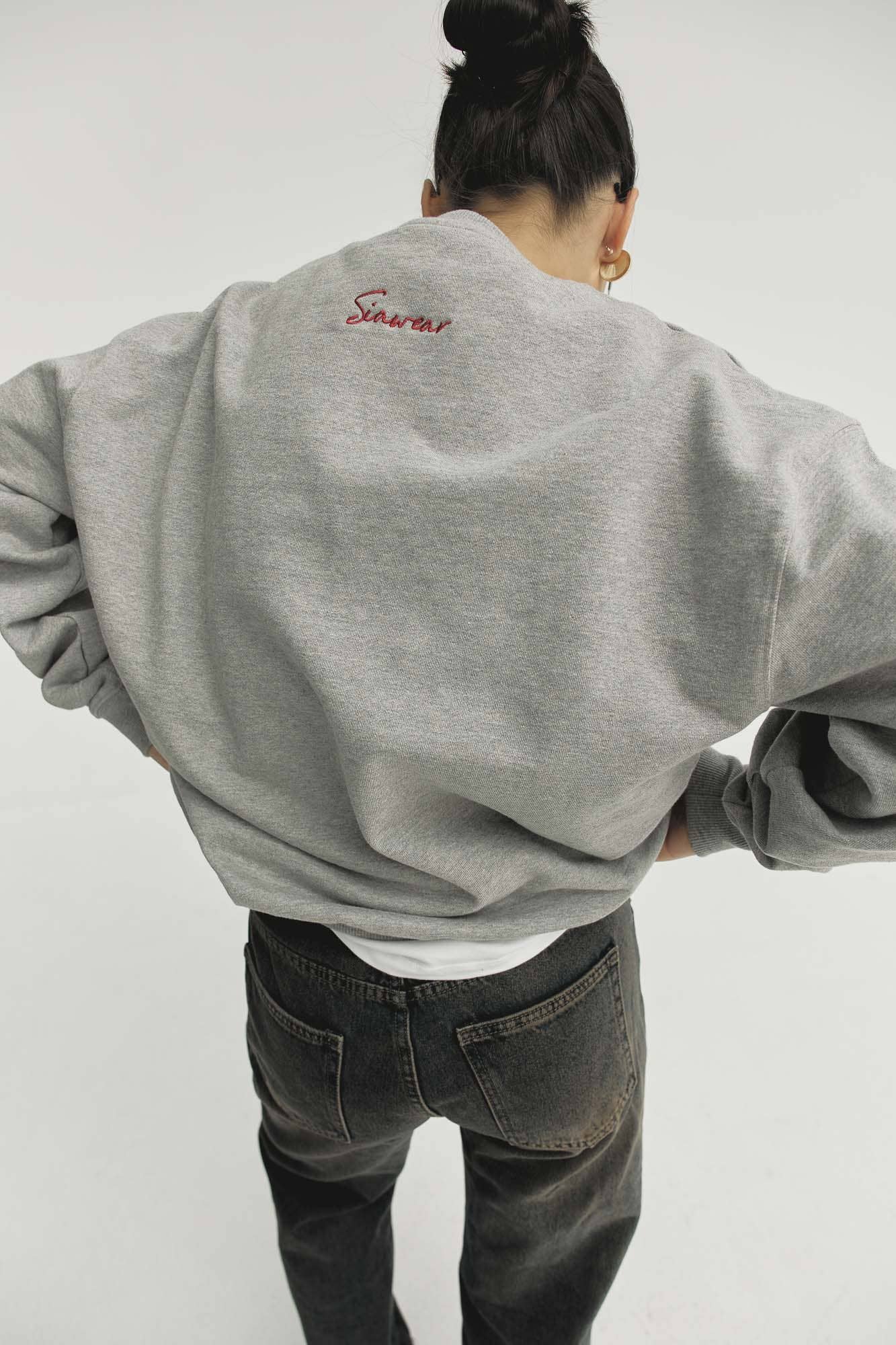 100% Premium Organic Cotton Oversize Sweatshirt