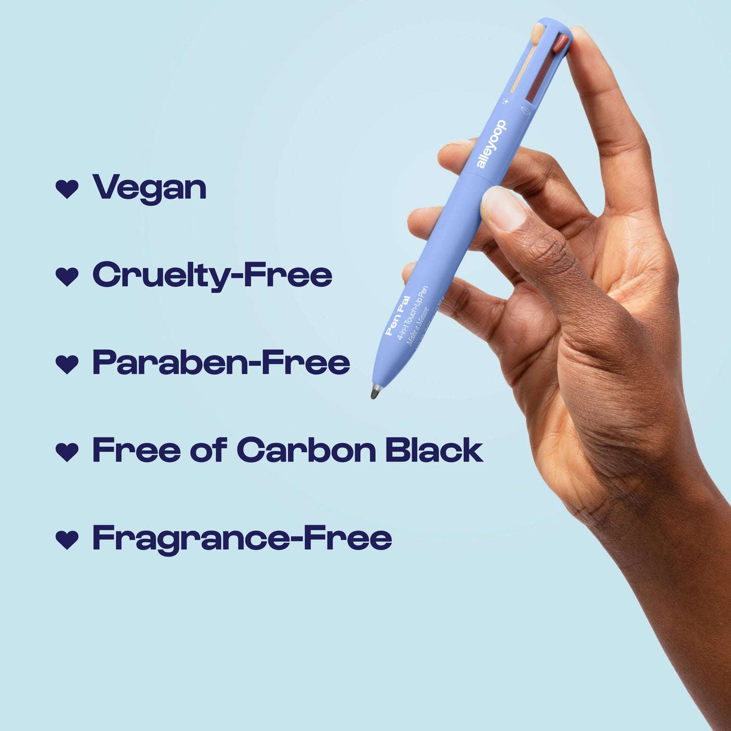 Berry Busy Pen Pal 4-in-1 Makeup Touch Up Pen