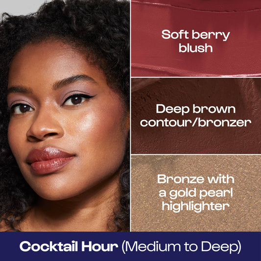 Cocktail Hour Stack the Odds Blush/ Bronzer/ Highlighter