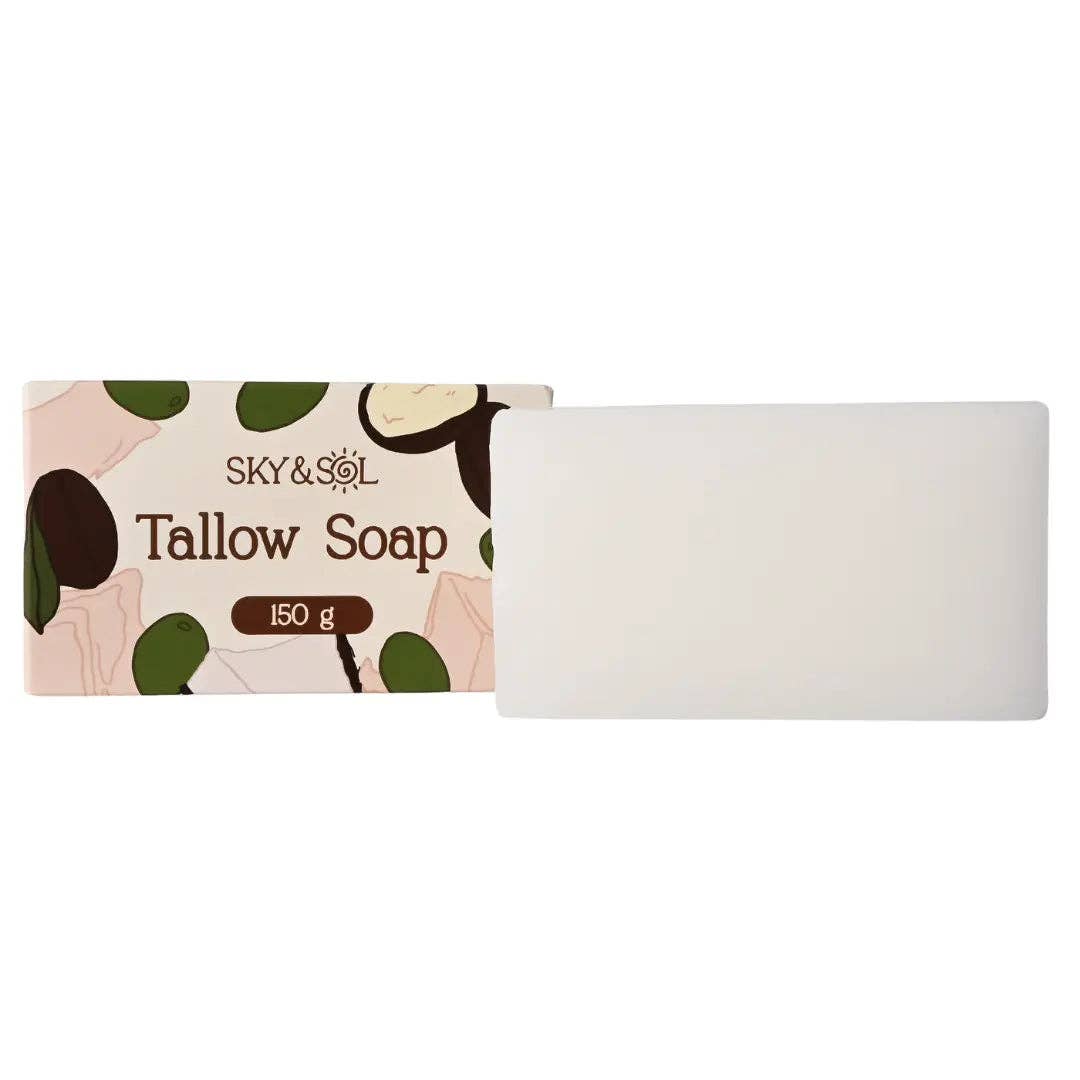 Tallow Soap (Pack of 3) – Natural Moisturizing Cleanser