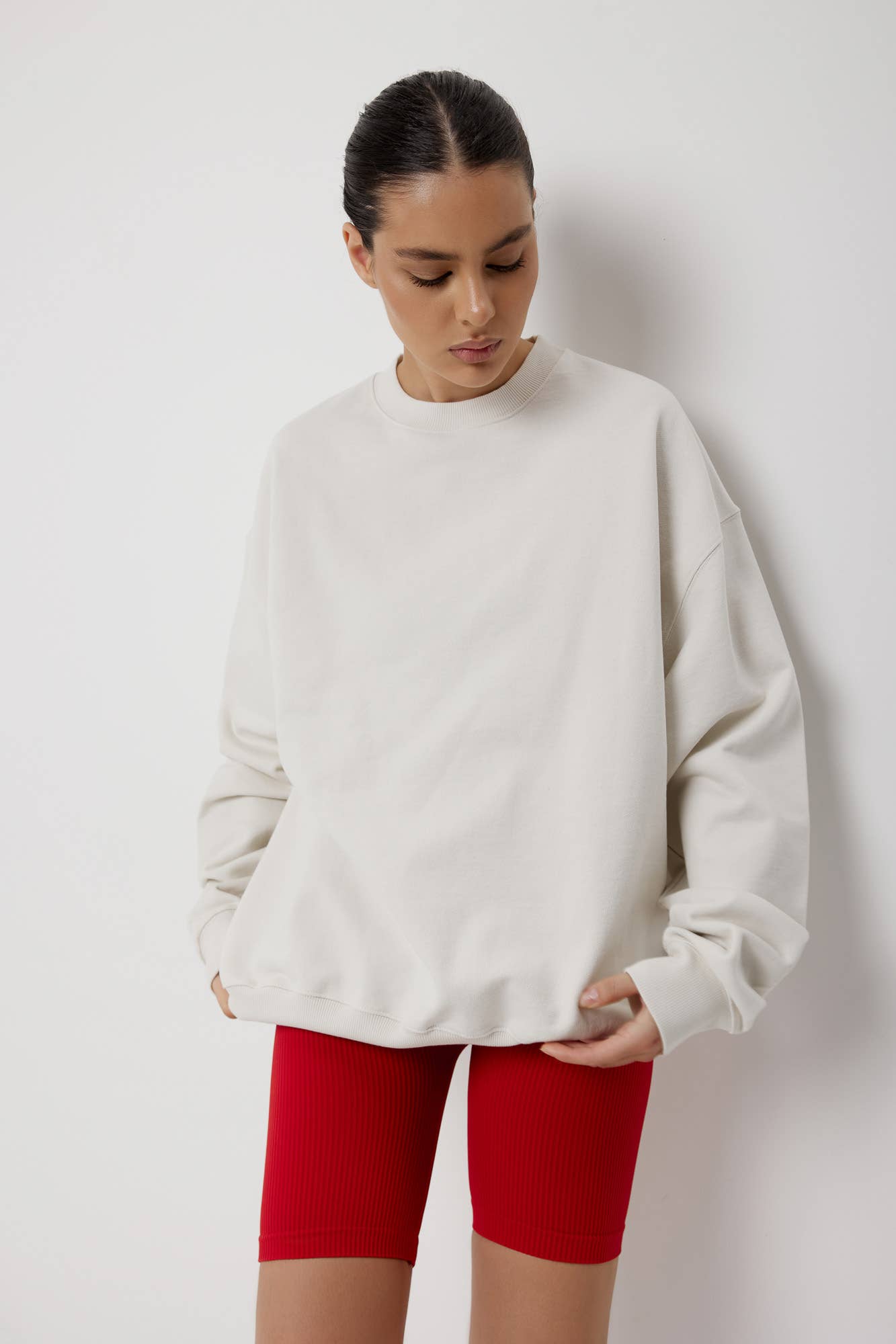 100% Premium Organic Cotton Oversize Sweatshirt