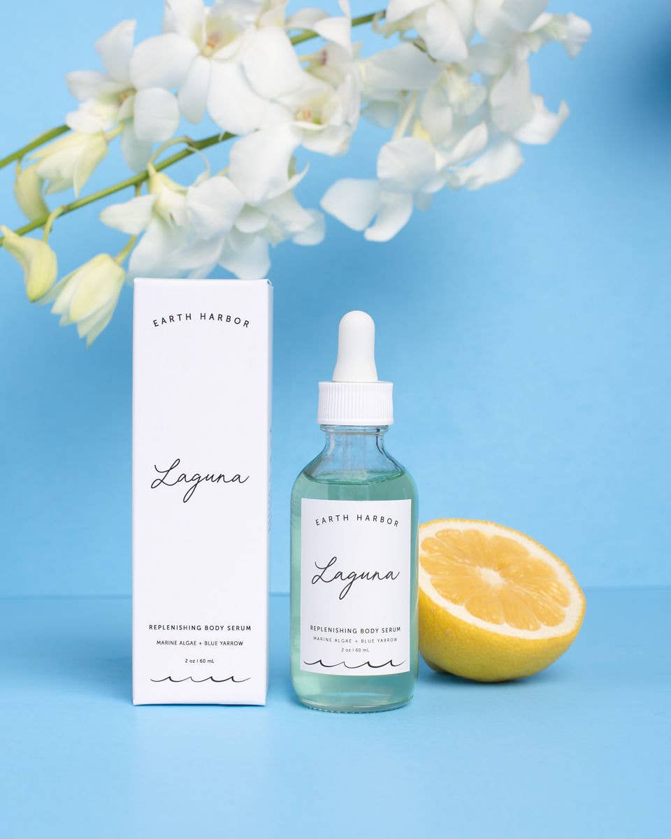 LAGUNA Body Oil: Blue Yarrow + Marine Algae + Coconut