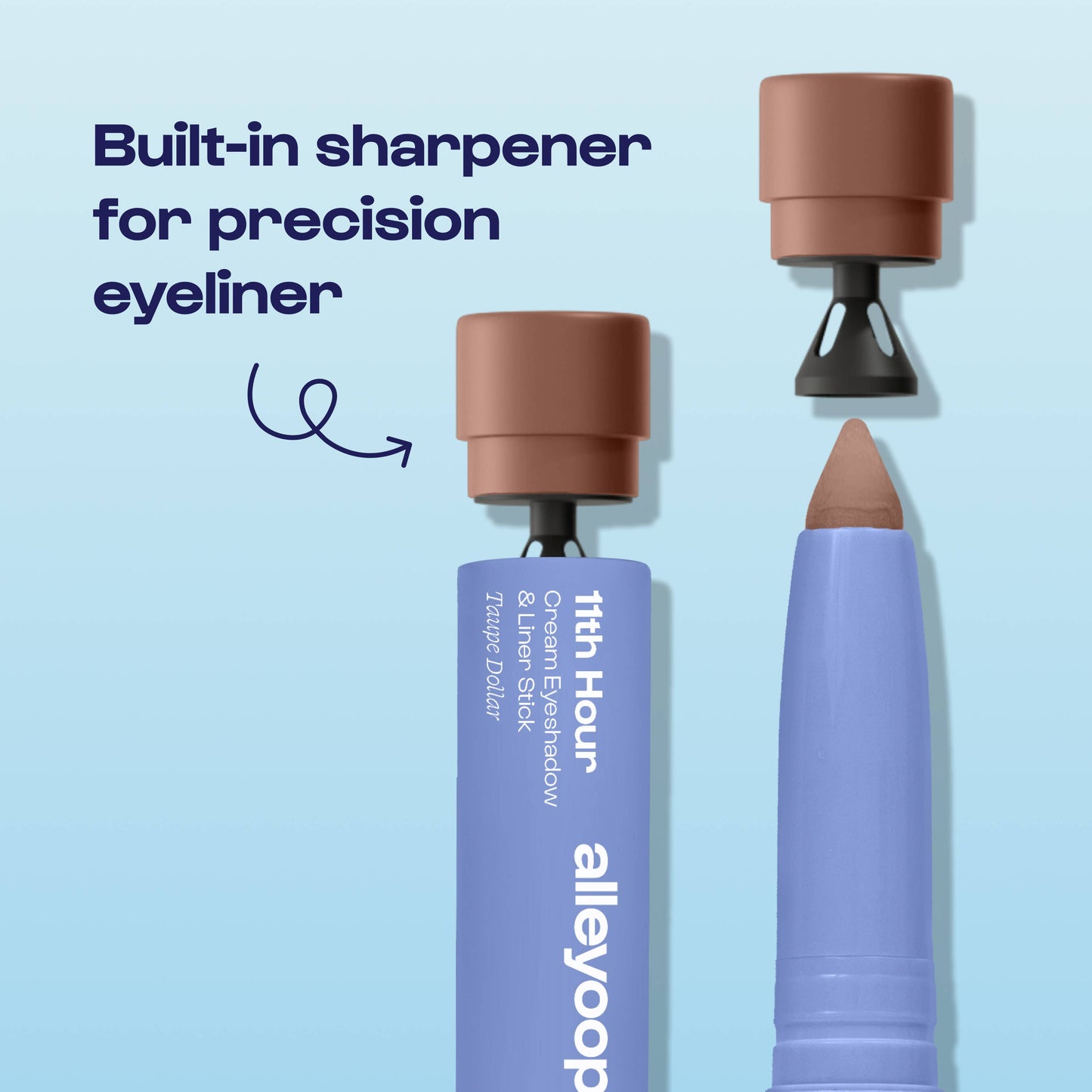 Taupe Dollar 11th Hour MINI Cream Eyeshadow & Liner Stick