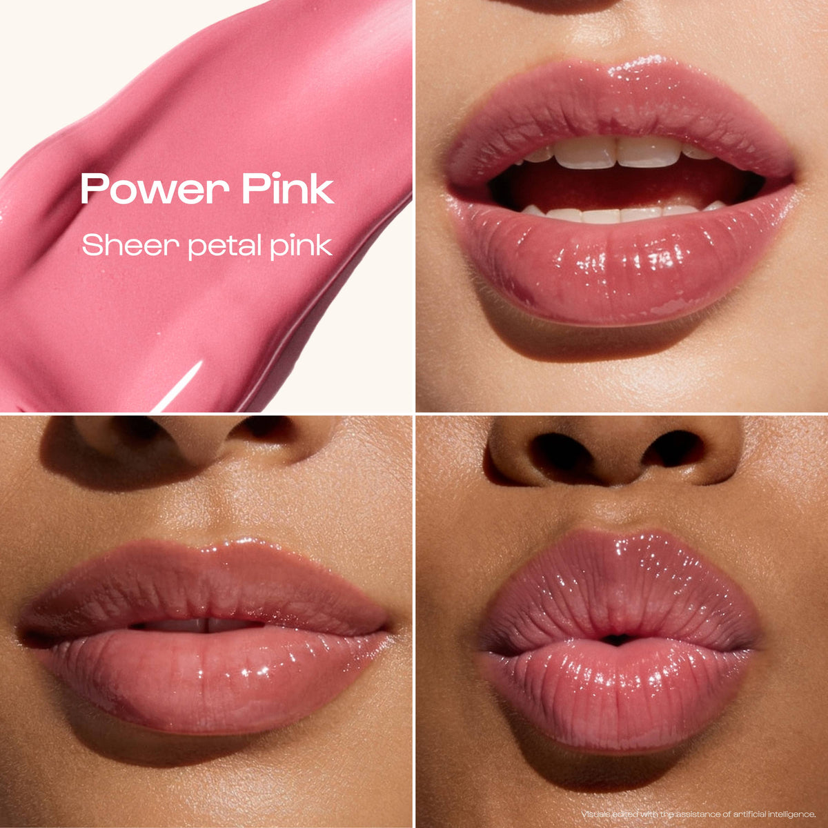 Power Pink Lip Goals Glossy Lip Balm/ Lip Gloss
