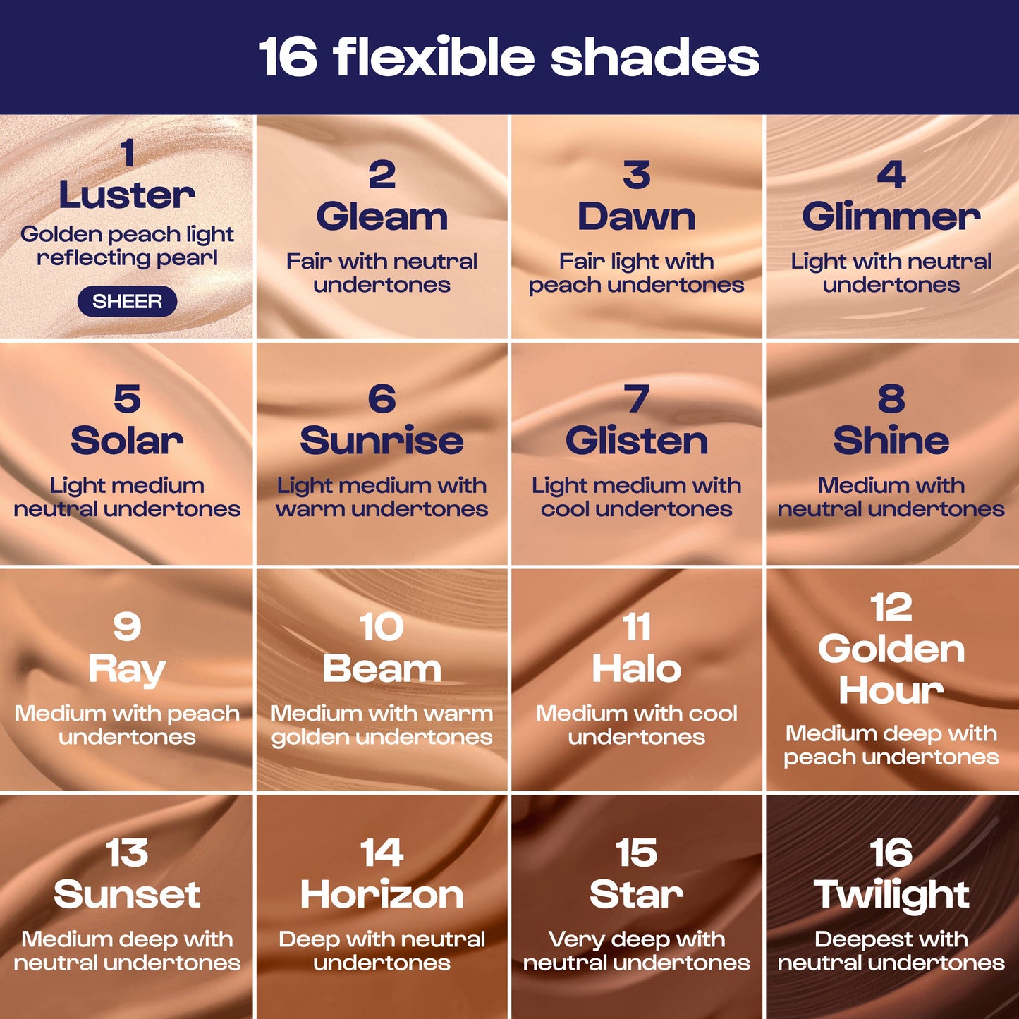 Glisten Sunsational SPF 50 Skin Tint with Niacinamide - Spa