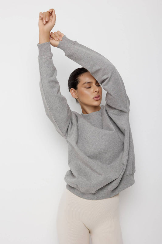 100% Premium Organic Cotton Oversize Sweatshirt