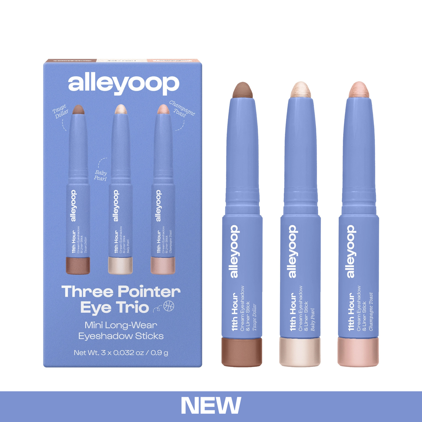 Three Pointer Eye Trio- Mini 11th Hour Eyeshadow Gift Set