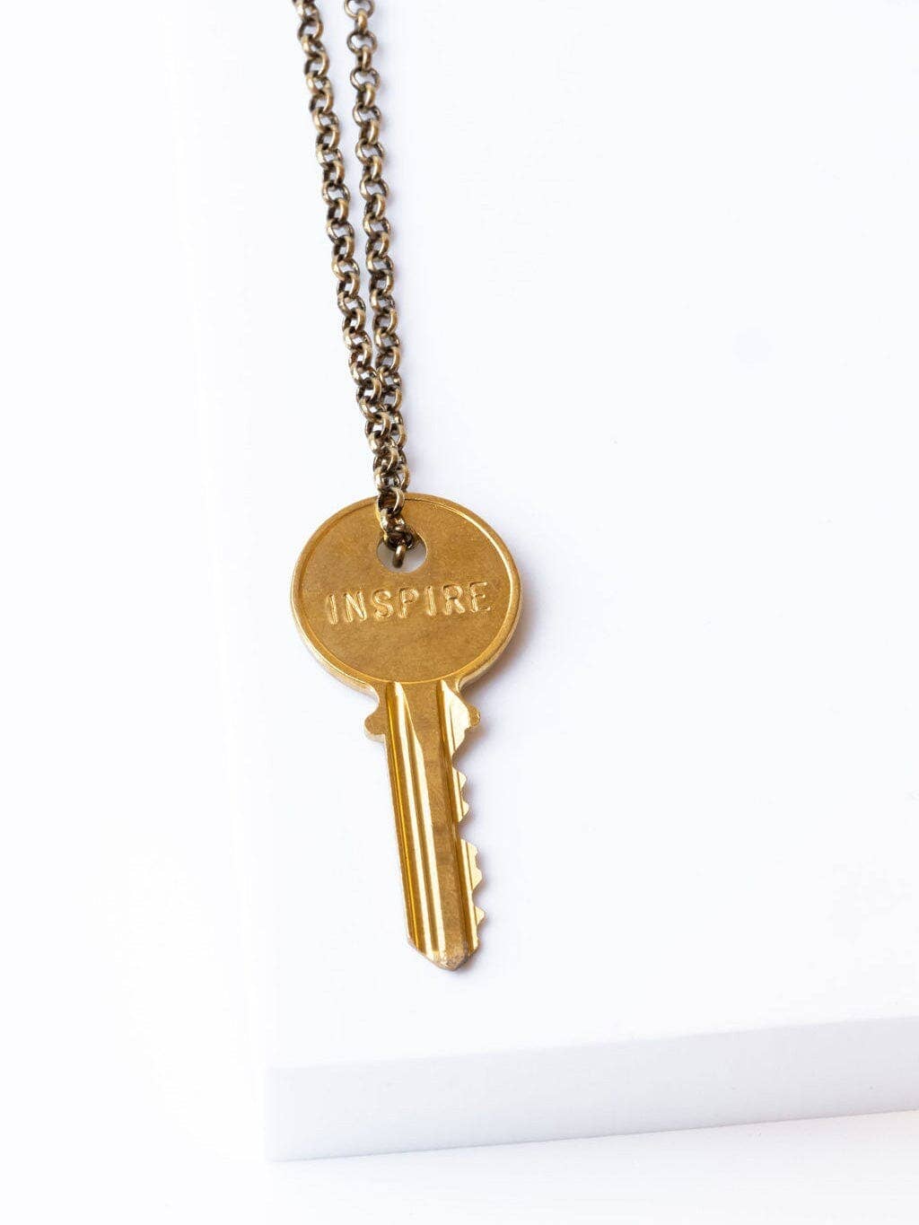 Classic Key Gold Chain Necklace