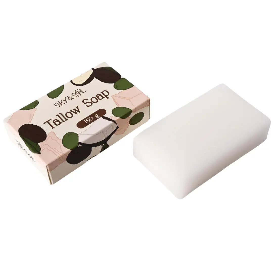 Tallow Soap (Pack of 3) – Natural Moisturizing Cleanser