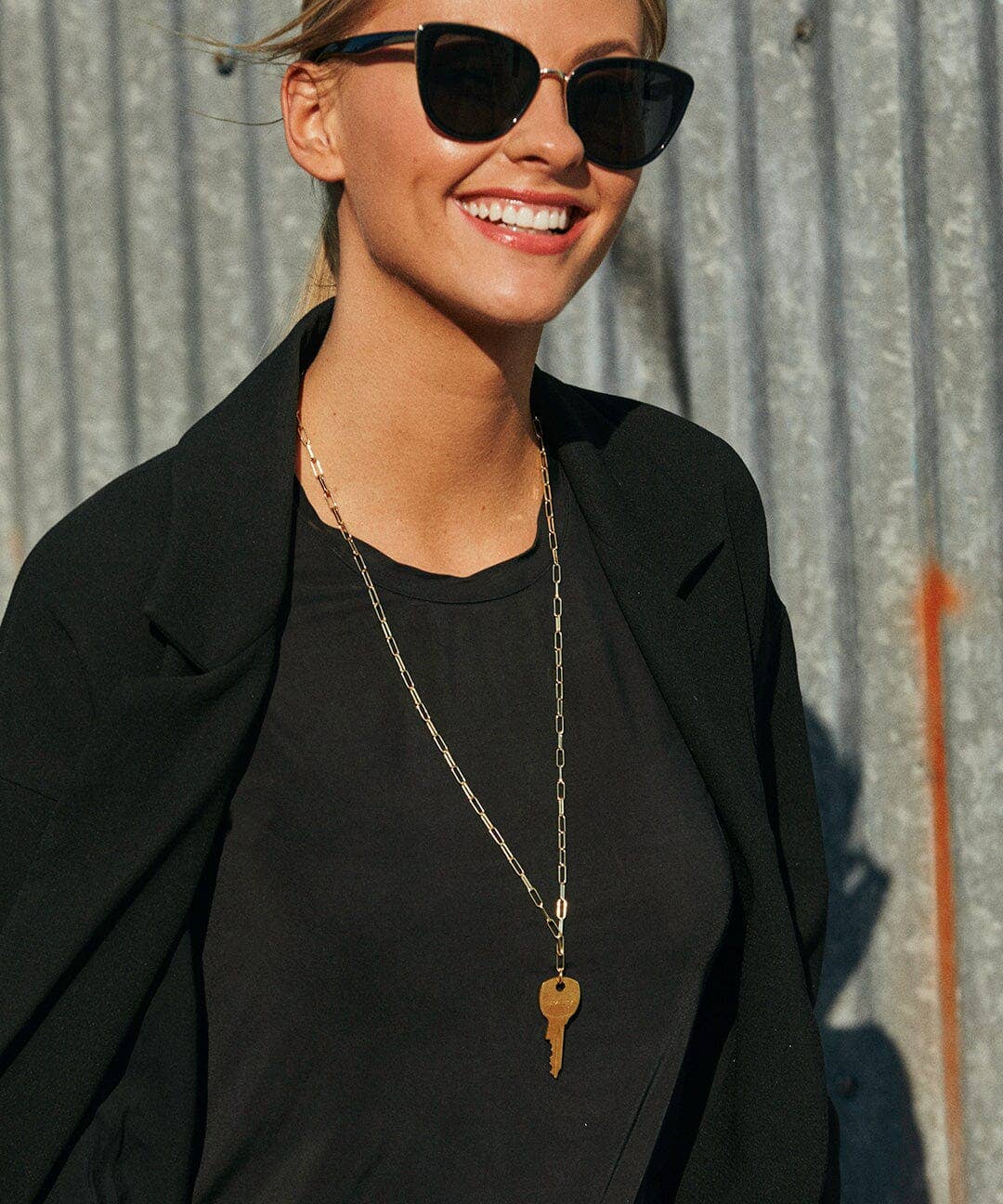 Classic Key Brooklyn Chain Necklace