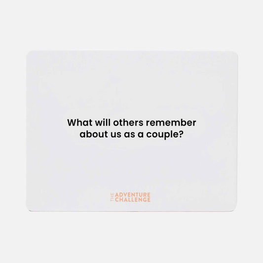 The Adventure Challenge Connection Questions for Couples