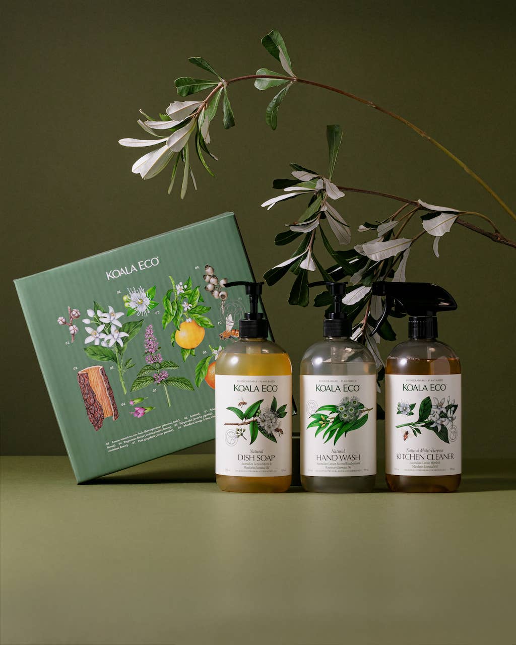 Hand Wash, Dish Soap, Kitchen Gift Collection Spring Set