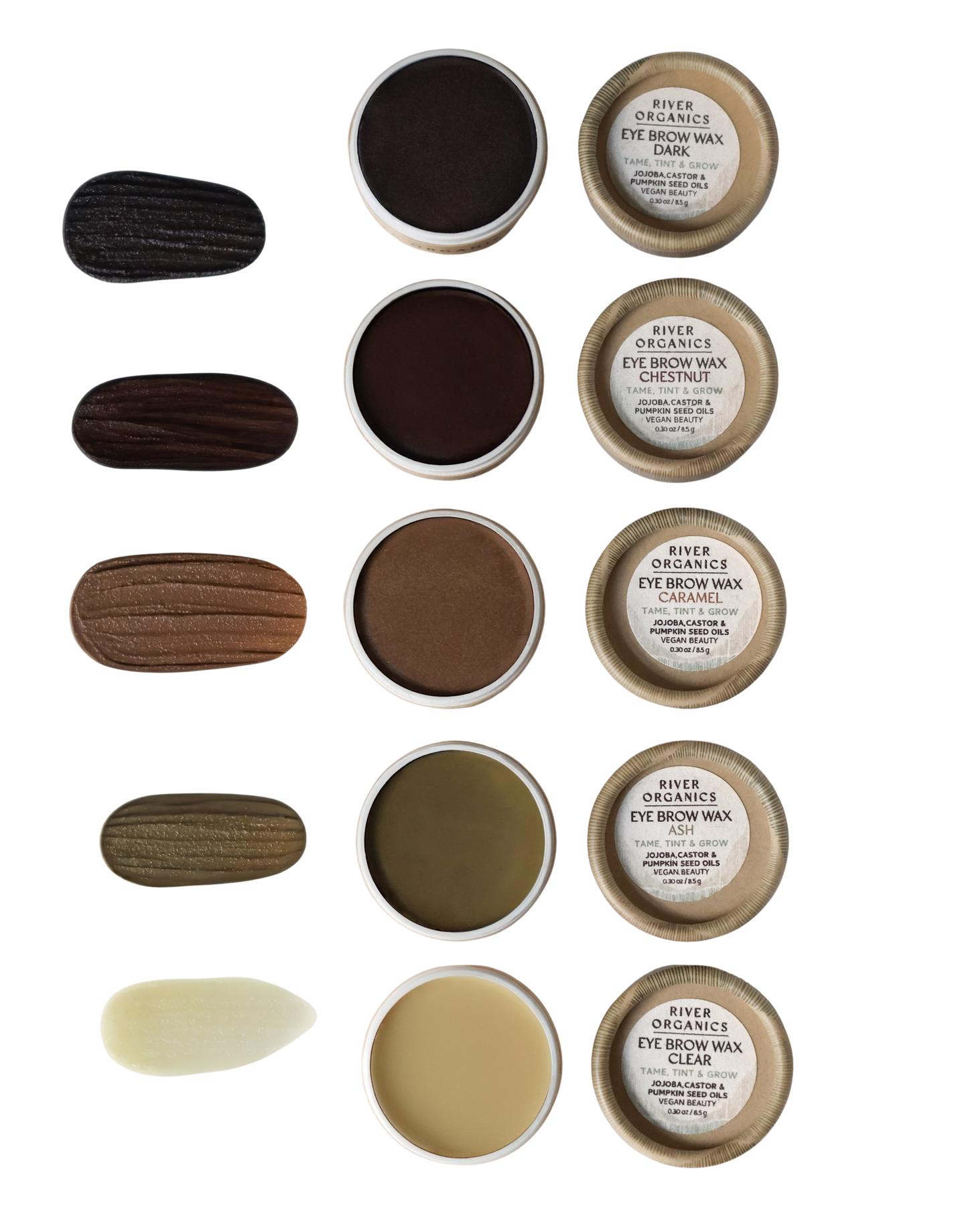 Medium Brown Eyebrow Wax