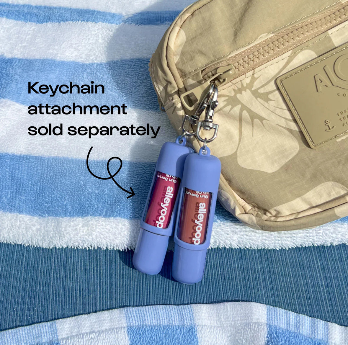 Alleyoop 3-in-1 tinted SPF lip glaze