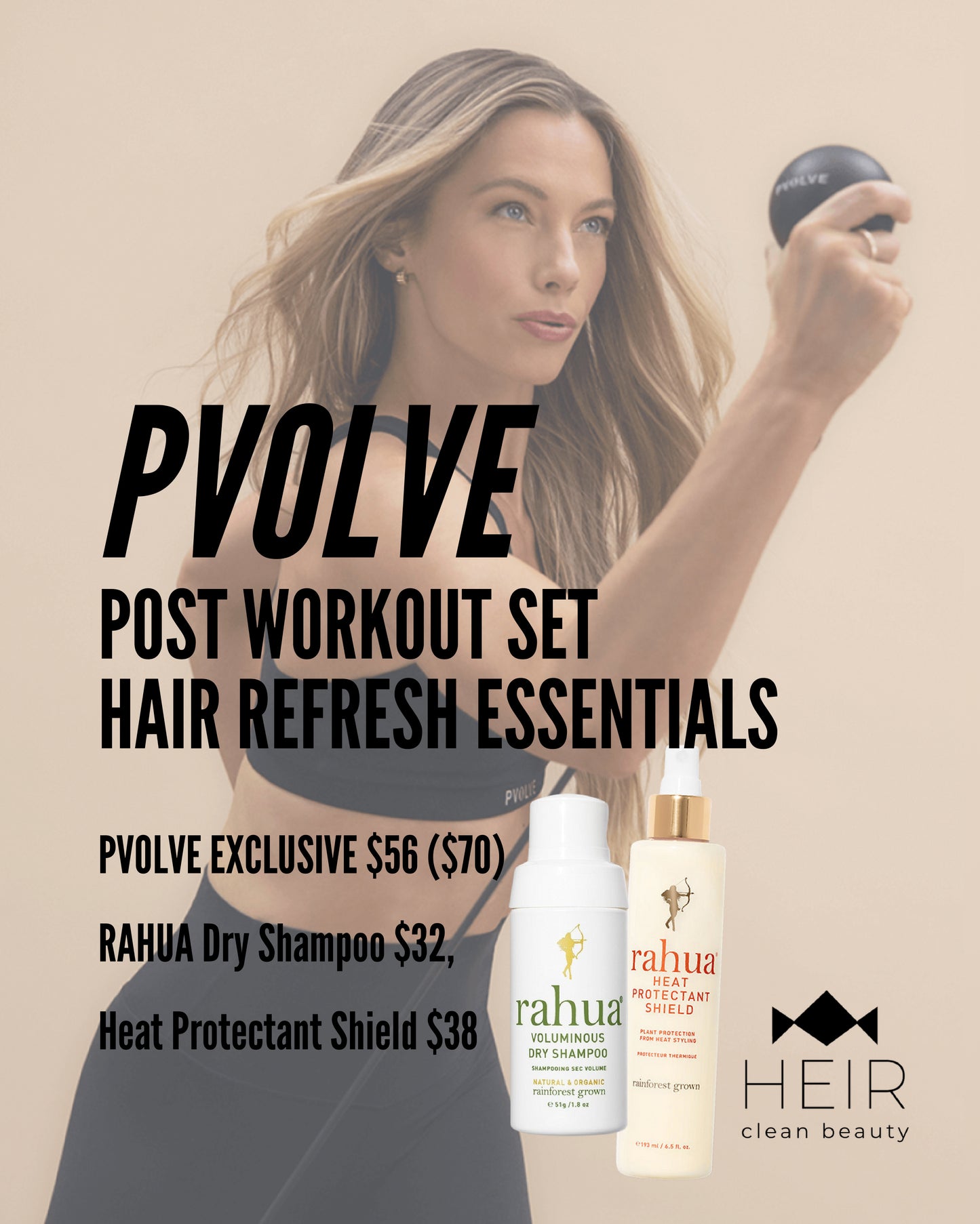 PVOLVE X HEIR CLEAN BEAUTY BAR