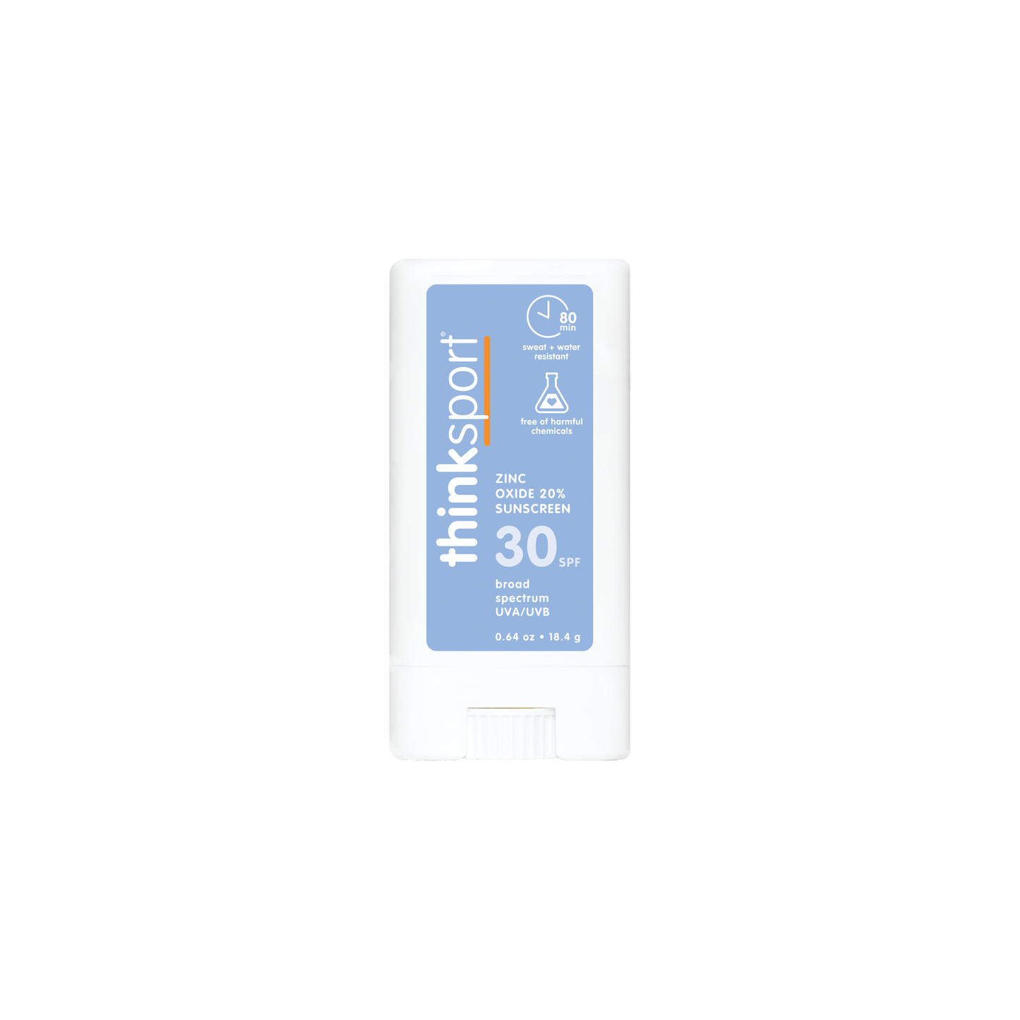 Think Sport SPF 30 Face & Body Sunscreen Stick, EWG Rated #1
