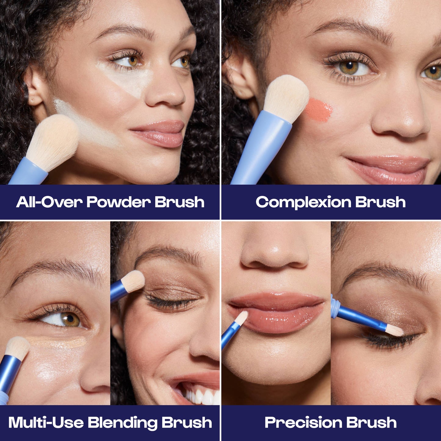 Overachiever - 4-in-1 Makeup Brushes