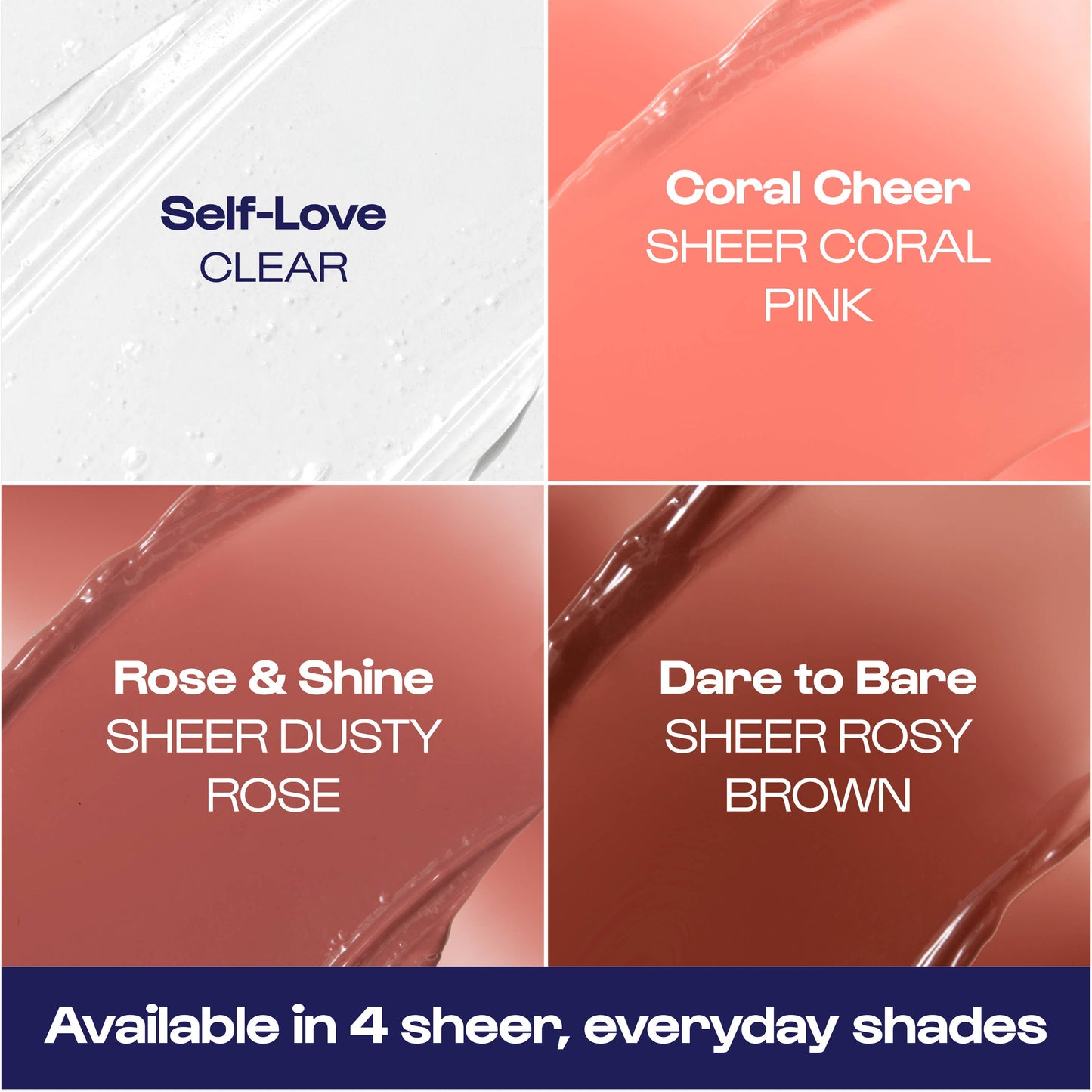Rose & Shine (Sheer Dusty Rose) Lip Goals Glossy Lip Balm
