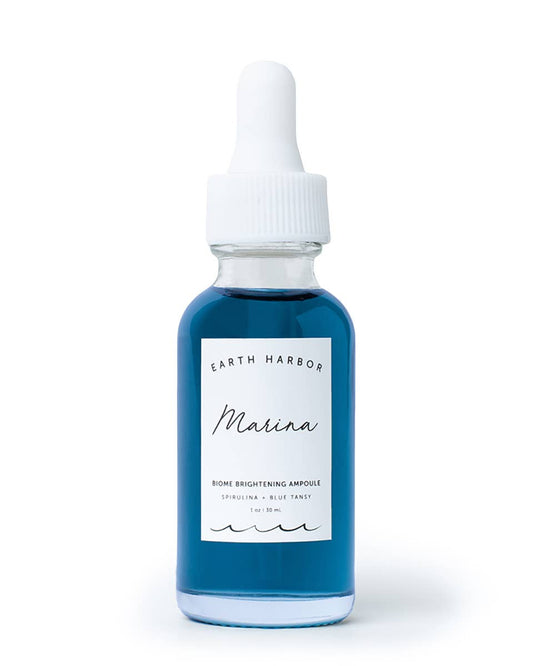 MARINA Biome Brightening Concentrate: Blue Tansy + Squalane