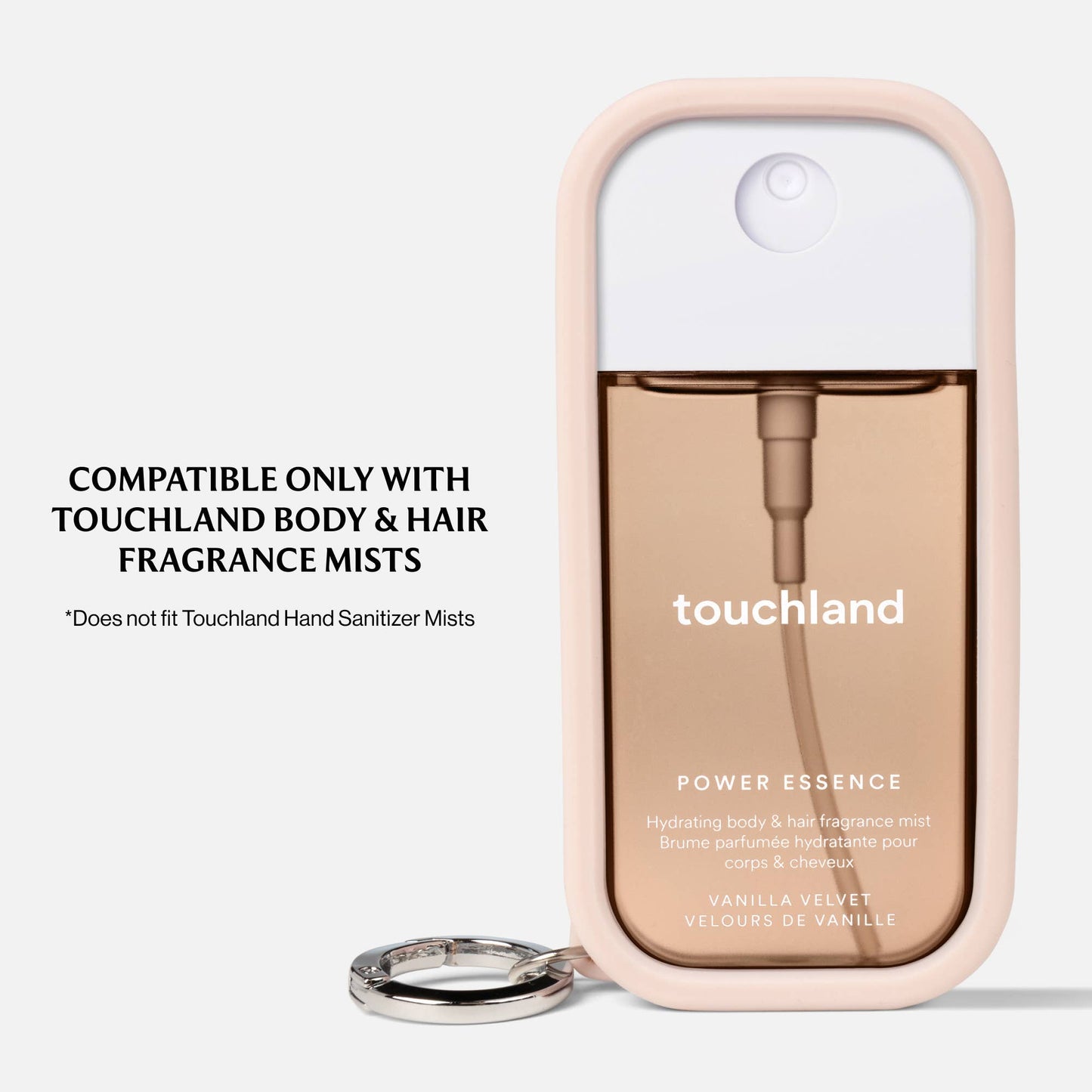 Rosy White Body & Hair Mist Case
