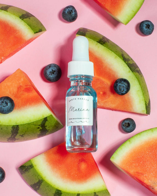 MARINA Biome Brightening Concentrate: Blue Tansy + Squalane