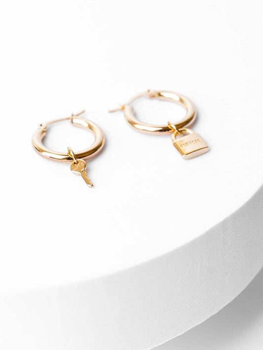 Chunky Hoop Earrings