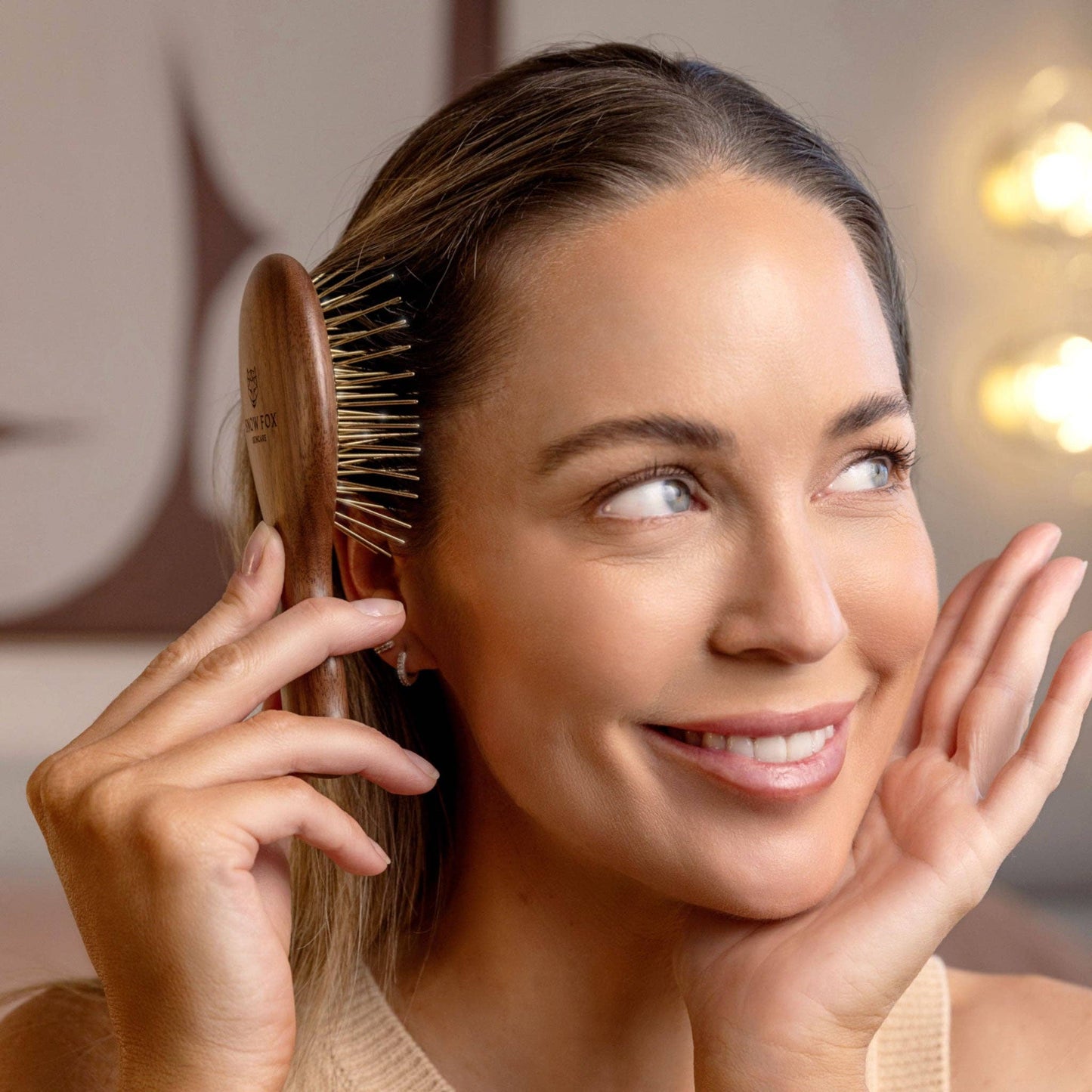 Gua Sha Hair & Scalp Brush: Infrared Edition