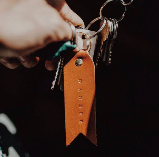 "Wander”  Keychain