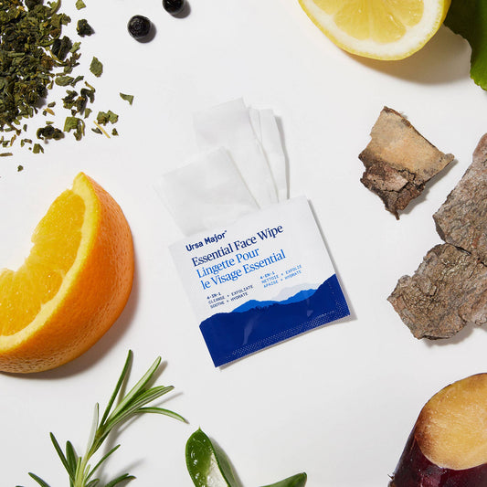 Essential Face Wipes, 5 ct Pouch