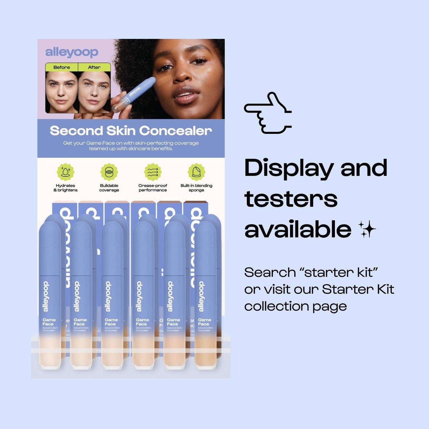 Trailblazer Game Face Second Skin Concealer / Beauty / Spa