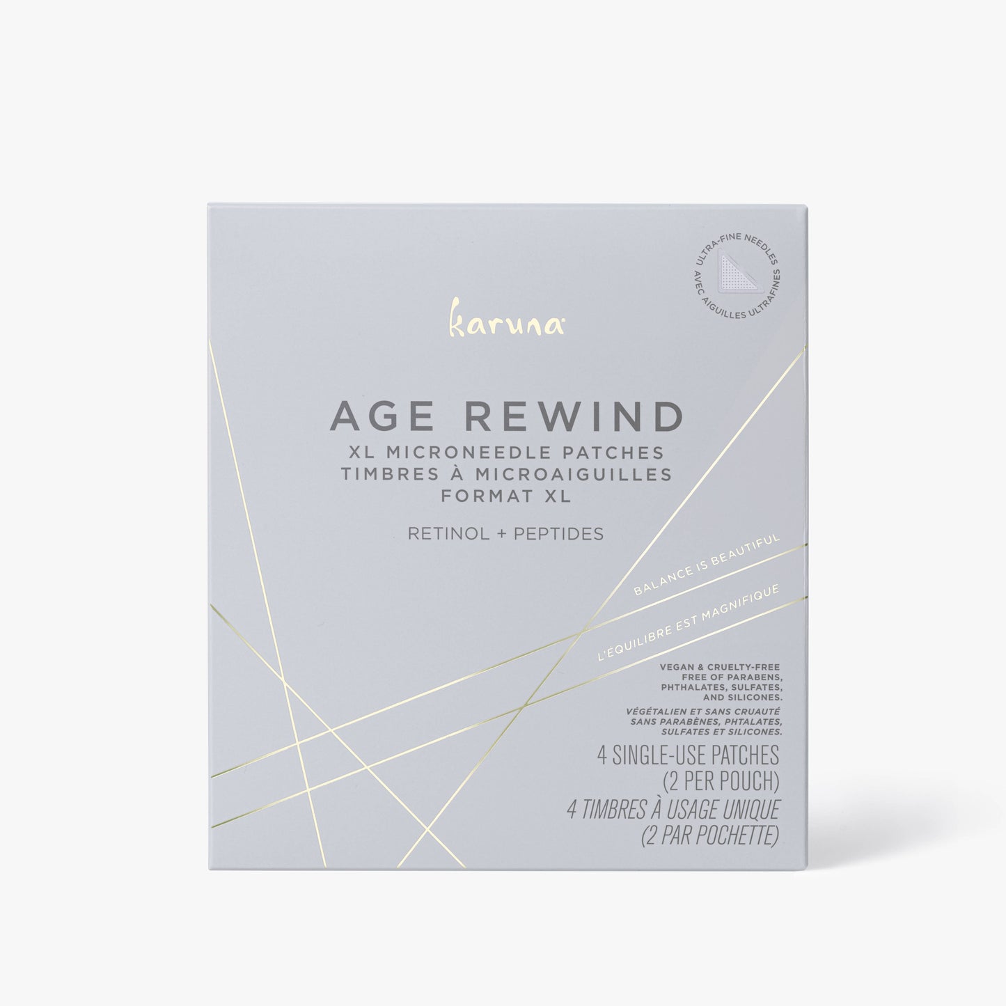 Age Rewind XL Microneedle Patches (2 Pairs / 4 Patches)