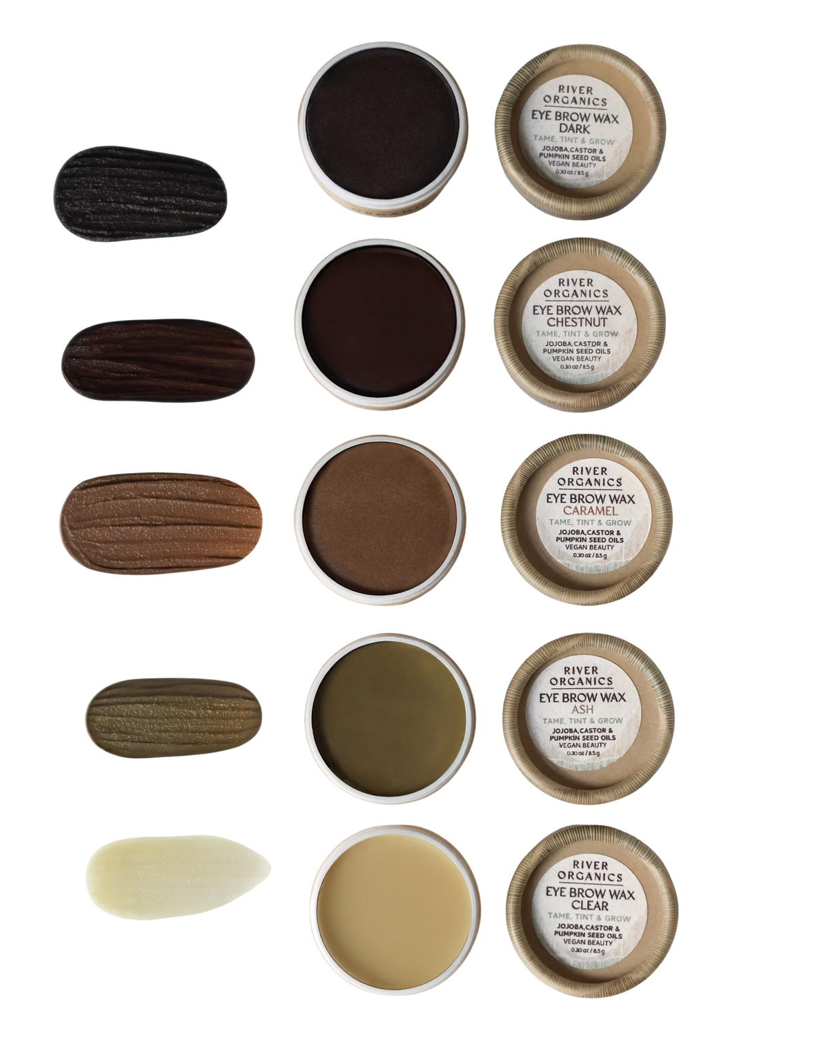 Medium Brown Eyebrow Wax