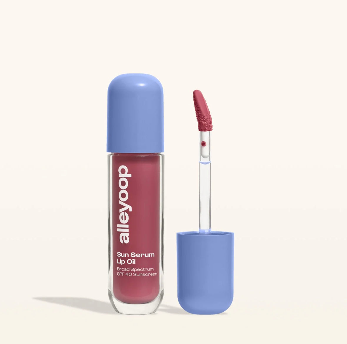 Alleyoop 3-in-1 tinted SPF lip glaze