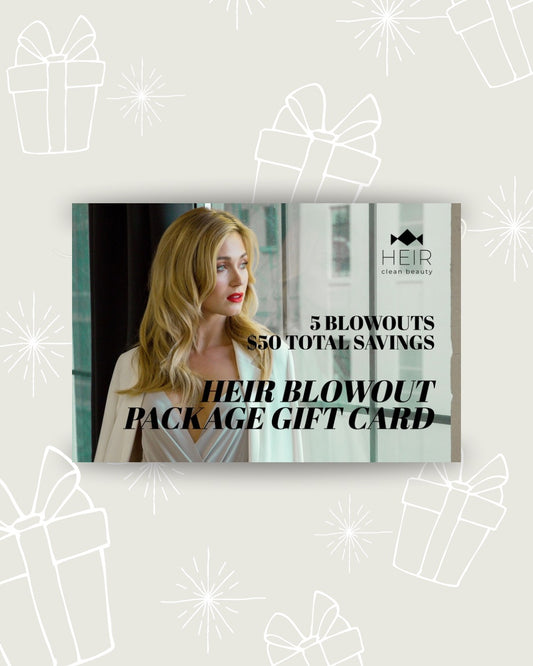HEIR BLOWOUT PACKAGE GIFT CARD
