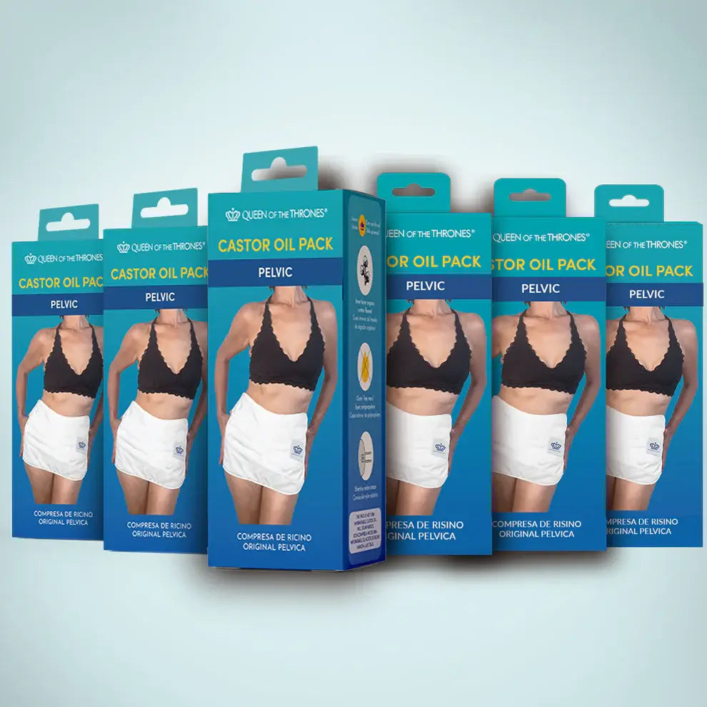 Castor Oil Pack for Pelvis & Hips  (6 units)