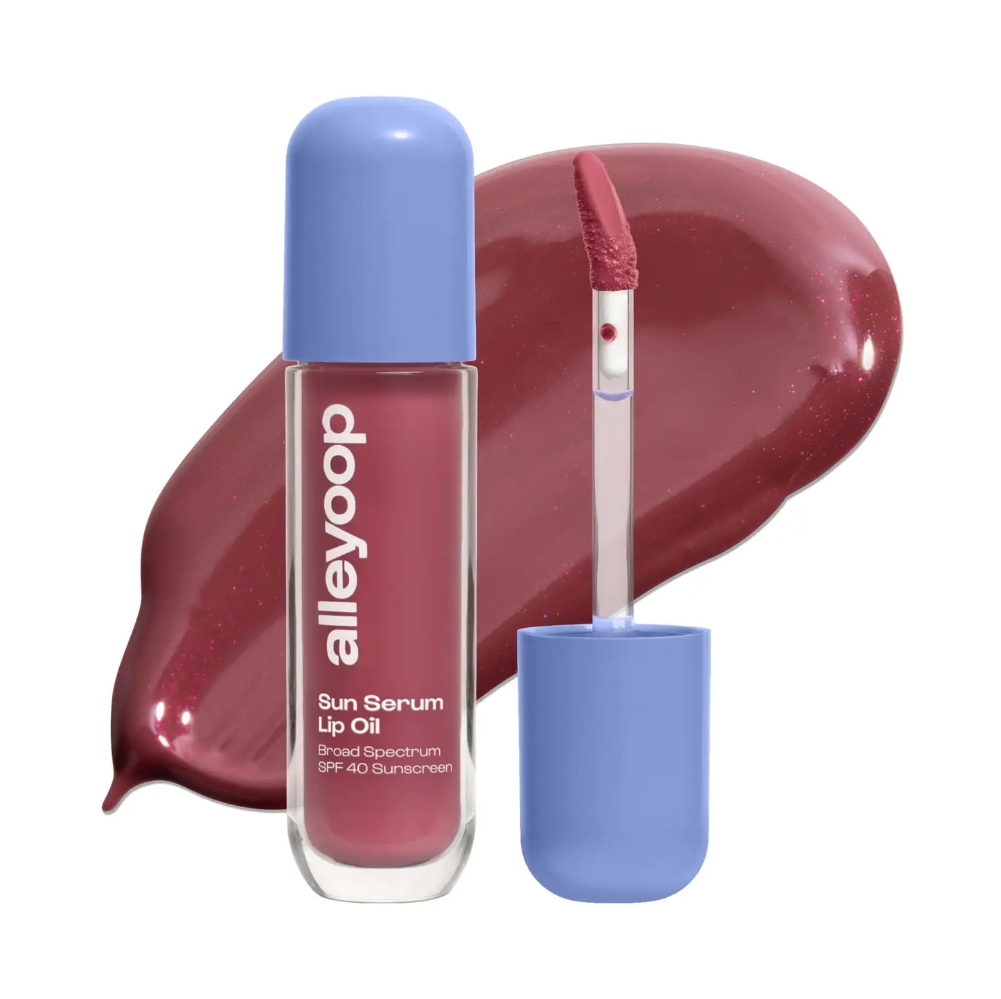 Sun Serum Lip Oil in Hazy