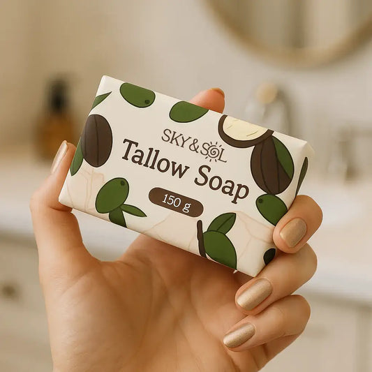 Tallow Soap (Pack of 3) – Natural Moisturizing Cleanser