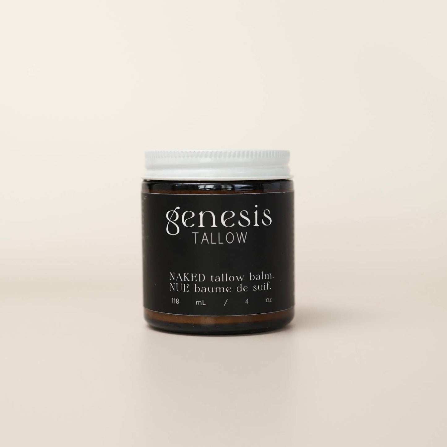 Naked Tallow Balm- Unscented Beef Tallow Moisturizer