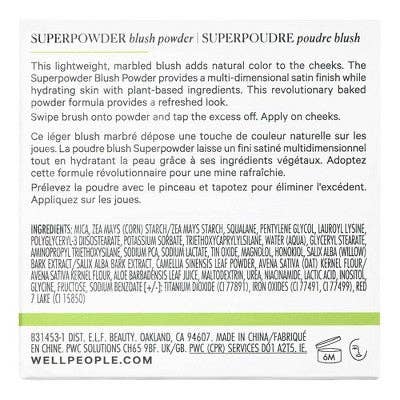 Well People Superpowder Blush Hazelnut Harvest 0.17oz - Imperfect Box
