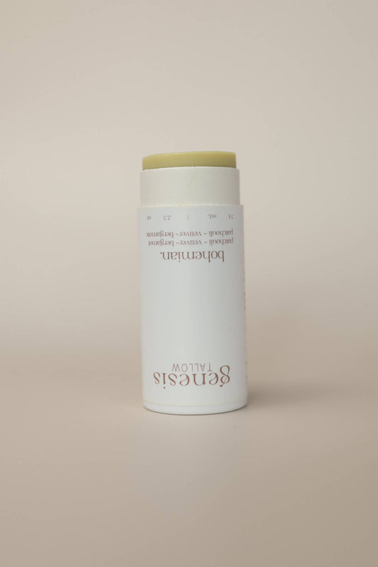 Bohemian - Tallow Natural Deodorant - Baking Soda Free