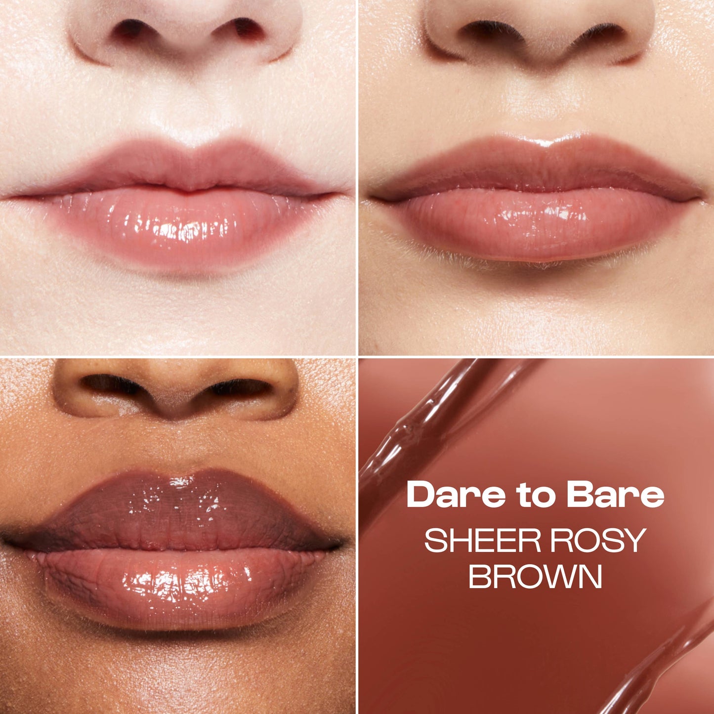 Dare to Bare (Sheer Rosy Brown) Lip Goals Glossy Lip Balm