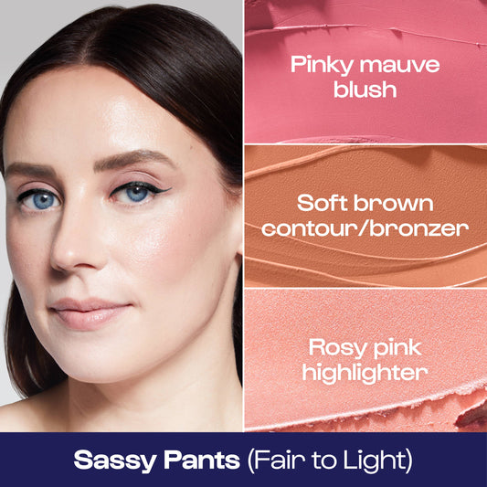 Sassy Pants Stack the Odds Blush/ Bronzer/ Highlighter