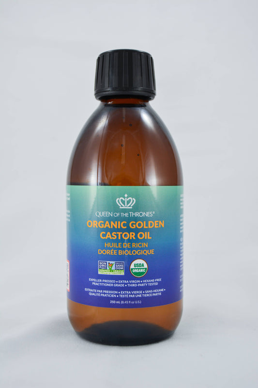 Organic Castor Oil 8.45oz (250ml) (case of 3)
