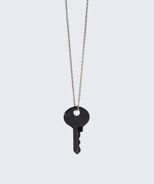 Color Dainty Emily Key Gold Chain Necklace